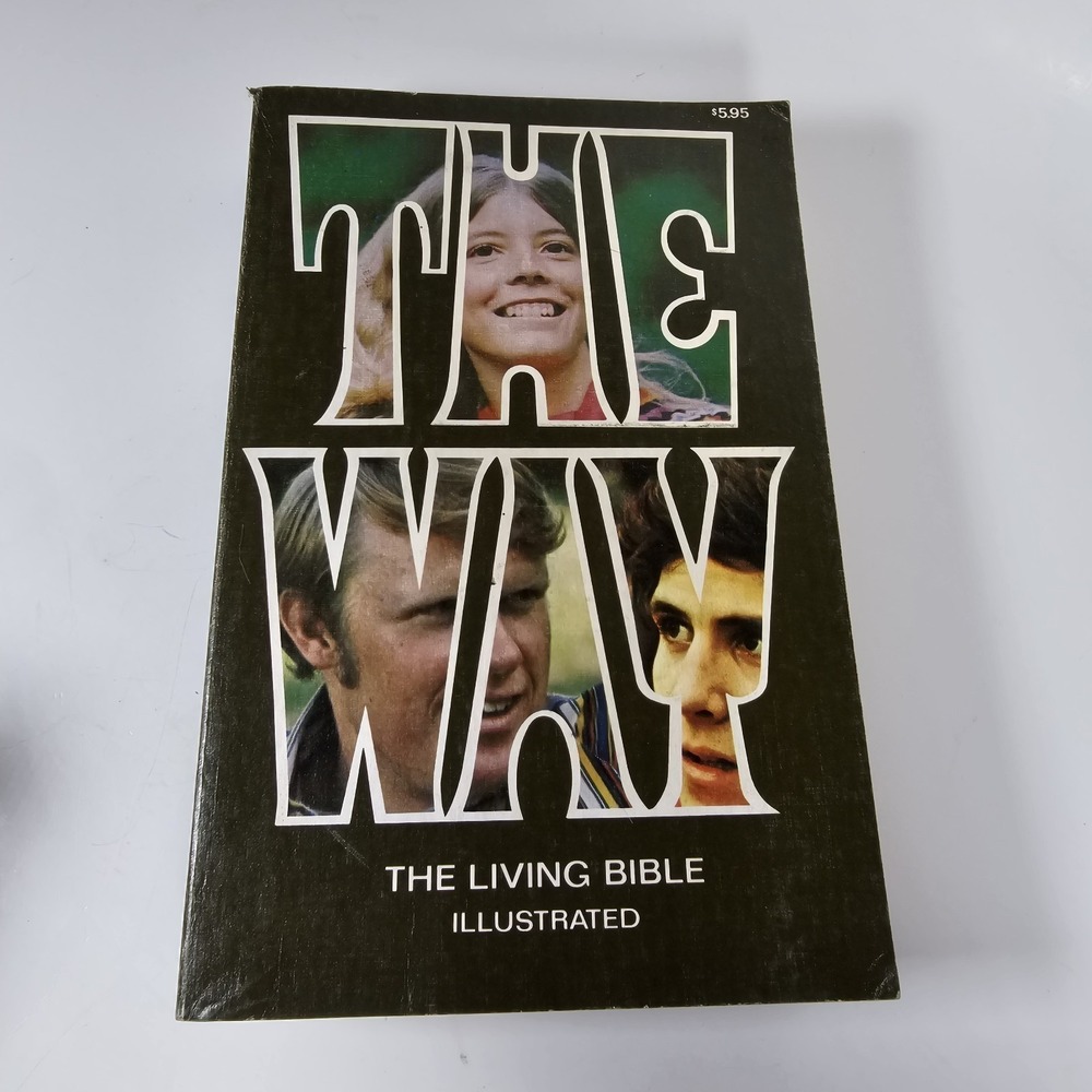 The Way The Living Bible Illustrated Tyndale House 1972 3rd Printing Vintage